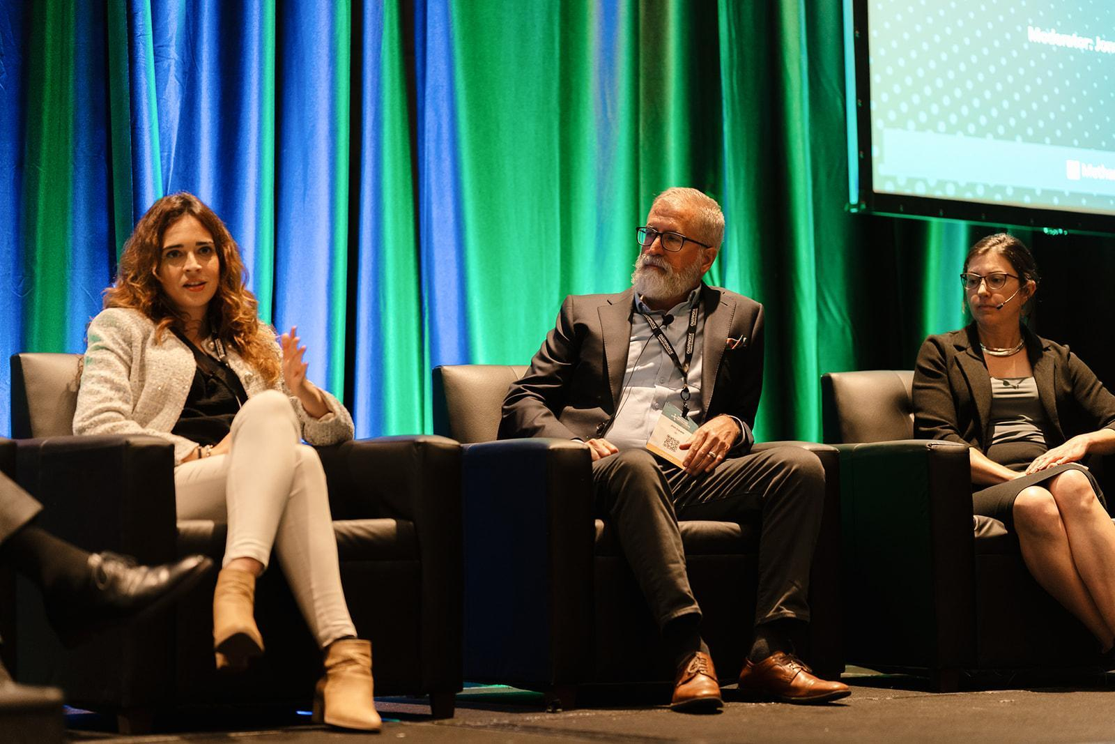 people speaking at conference